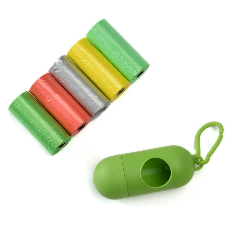 Random Pet Dog Garbage Bags Safe Non-toxic Mascotas Waste Poop Bag Cat Products Dispensador Bolsas Perro Pets Clean Accessories