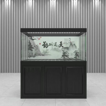 Big Aquarium Decoration Large Glass Fish Tank Transparent Big Fish Tank