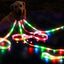 Led Light Up Dog Leash Walking Safety Glow in The Dark USB Rechargeable Adjustable for Large Medium Small Pet Lighted Dog Collar