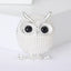 Rhinestone Owl Brooches for Women Unisex 4-Color Cute Birds Party Casual Pins Banquet Party Backpack Gifts Jewelry Accessories