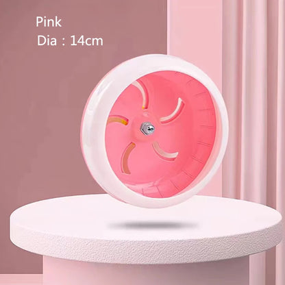 Smooth Hamster Wheel Silent Small Pet Exercise Wheel Plastic Running Toy for Hamster Cage Small Pet Sports Wheel Pet Accessories