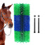 Livestock Scratch Brush Massage Grooming Brush Cow Brush Cattle Brush Horse Cow Scratcher Livestock Brush for Horse Cattle Sheep