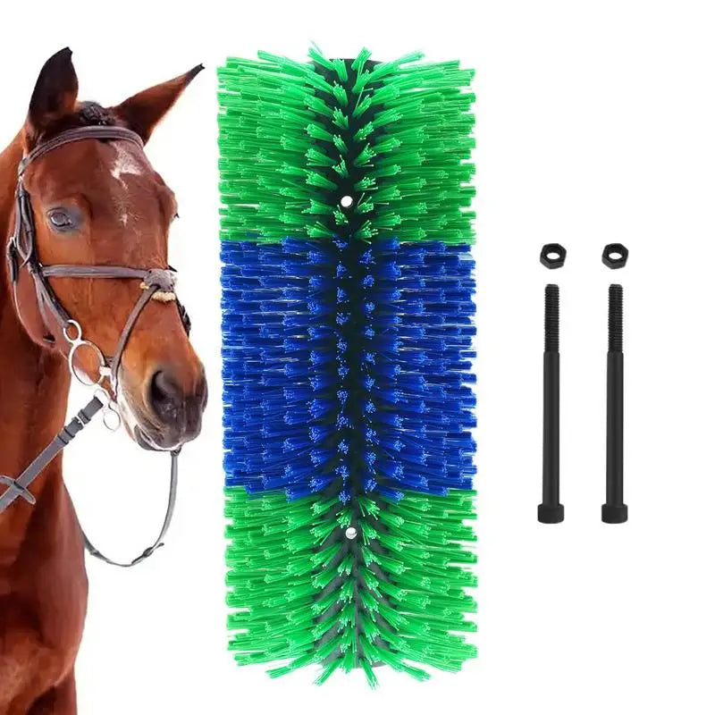 Livestock Scratch Brush Massage Grooming Brush Cow Brush Cattle Brush Horse Cow Scratcher Livestock Brush for Horse Cattle Sheep
