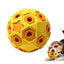 Pet Sound Toys Dog Toy Ball Rubber Hollowed Star Shape Squeaky Balls for Dogs Portable Bite Resistant Training Playing Supplies