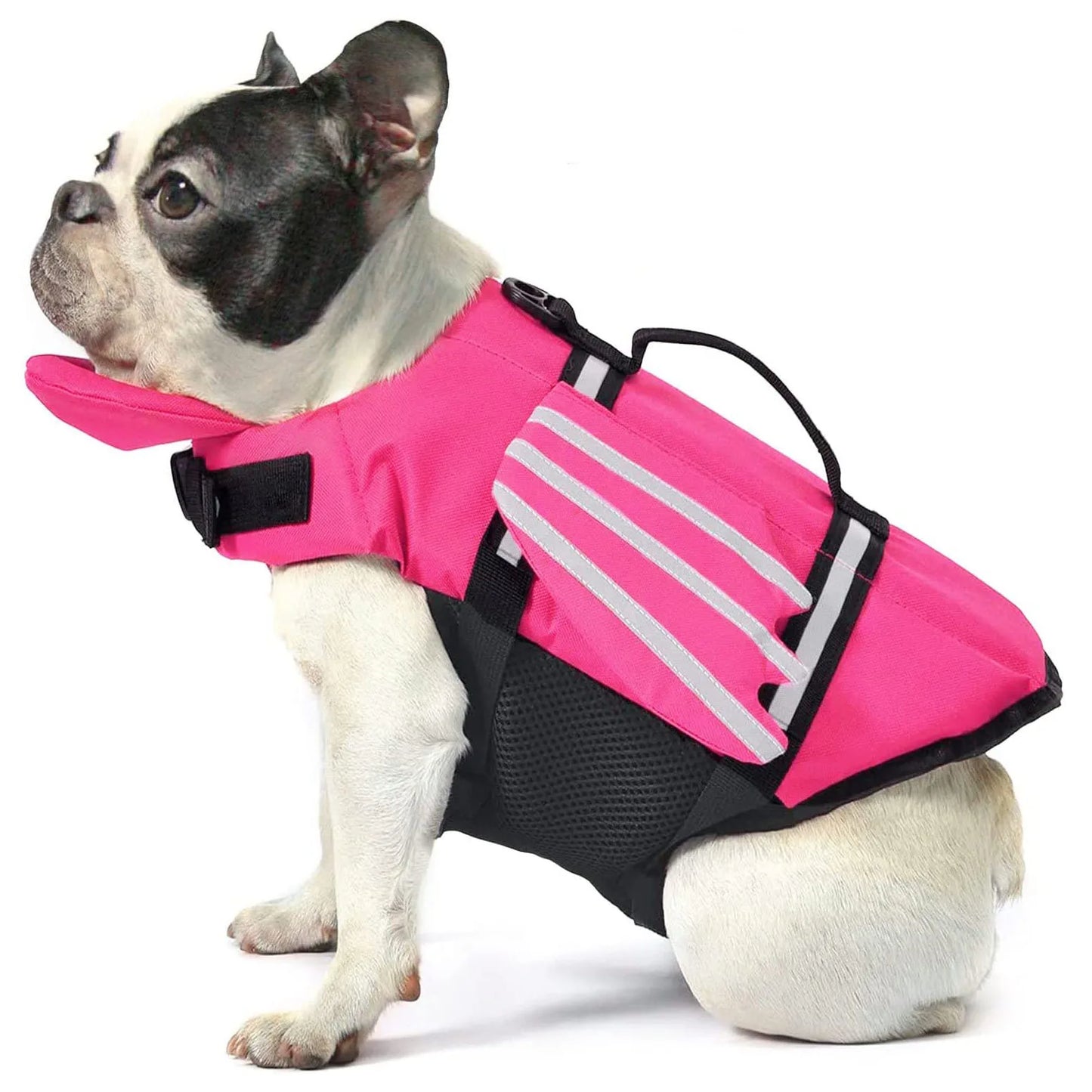 Dog Life Jacket Wings Design Pet Life Vest Dogs Flotation Lifesaver Preserver Swimsuit with Handle for Swim Pool Beach Boating