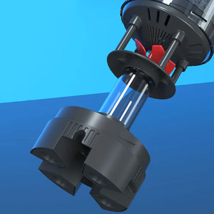 Aquarium Fish Poop Stool Toilet Manure Suction Separator Filter Collector Fish Tank Cleaning Sponges Filters Oxygen Increasing