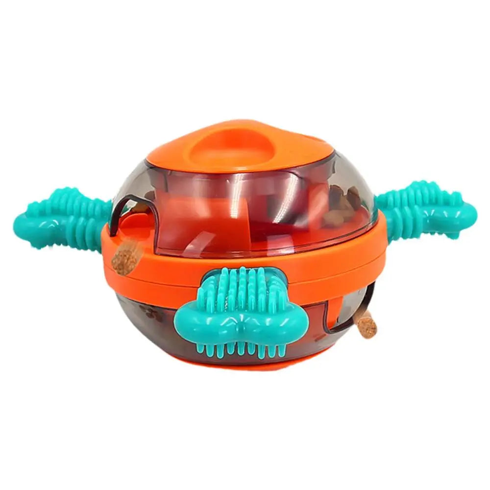 Dog Treat Dispenser Ball Toy Pet Ball Dispenser Funny Leaking Food Cat Interactive Toy Dogs Puppies Food Dispenser Slow Feeder