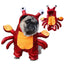 Halloween Dog Clothes Funny Pet Dogs Cosplay Costumes Set Christmas Dog Costume Comical Outfits for Pet Cat Puppy Party Clothing