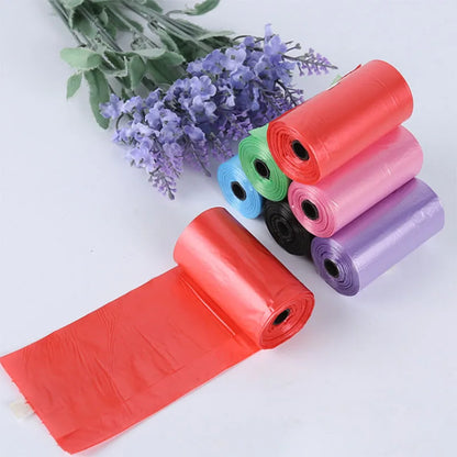 1 Roll 20pcs Pet Dog Poop Bags for Dogs Cats Degradable Waste Pick Up Clean Bag Dogs Garbage Eco-Friendly Plastic Bags Supplies