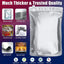 Mylar Bags With Oxygen Absorbers Mylar Bags For Food Storage With 100x400CC Oxygen Absorbers 3 Layers Thicken Resealable Bags