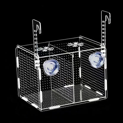 HighTransparent Acrylic Aquarium Fish Breeding Feeding Isolation Box Fish Aquarium Breeder Hatching Incubator Tank  Accessories