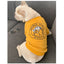 Dog Costume  Pet Clothes Crew Neck Korean Version Spring and Autumn Parent-child Wear Pure Cotton Four Colors Seven Sizes