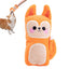 Chew Toys For Dogs Soft Cartoon Plush Dog Teethers Chew Toys Relaxing Sensory Toys Interactive Elastic Pet Toys With Sound For