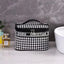 Thousand Bird Grid Cosmetic Bag Female Large Capacity Portable New Travel Waterproof Handheld Large Storage Bag Wash Bag