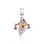 New 925 Silvering Disney Cute Bird Tiger Duck Dog Rabbit Salamander Charm Bead fit Original Bracelet Trinket DIY Women Jewelry