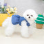 Dog Dress for Small Dogs Girl Clothes Dog Denim Dress Puppy Skirts Summer Pet Dress with Harness Hole for Small Medium Dogs Cats
