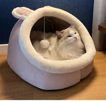 Washable pet lounger cushions, cat mat beds, warm and soft baskets, cozy warm cat kennels, house tents, small pet dogs, winter