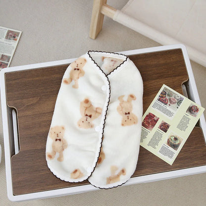 Leisure Pet Cat Clothes Winter Warm Sweatshirt Soft Cozy Cat Costume Kitten Cardigan Puppy Vest Small Dog Jacket Ropa Para Gatos