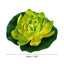 UXCELL 6pcs Artificial Decorations Floating Lotus Flower for Fish Tank Artificial Lotus Flower Plastic Decorative Ornaments