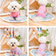 Heart Pattern Dog Pajamas for Small Dogs,Warm Fleece Dog Jumpsuit Yorkie Puppy Onesie 2024 New Autumn Winter Clothes Pet Apparel