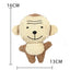 Plush Pet Dog Squeak Toys for Small Dogs Cute Pig Elephant Molar Training Decompress Interactive Dog Sound Toy Bite Resistant