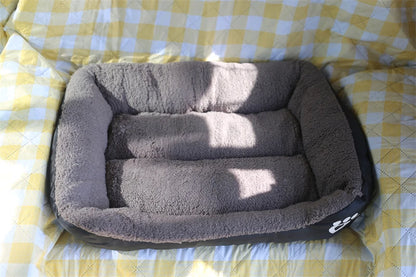 Pet Dog Bed Clearance 2025 Non Use Limited Stock Small Medium York Dog Sleeping Napping Mattress Winter Warm Home