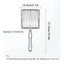 Stainless Steel Cat Litter Shovel Wooden Handle Shovel Easy To Clean Good-Looking Reduce Dust Suitable For Small Dog Toilets