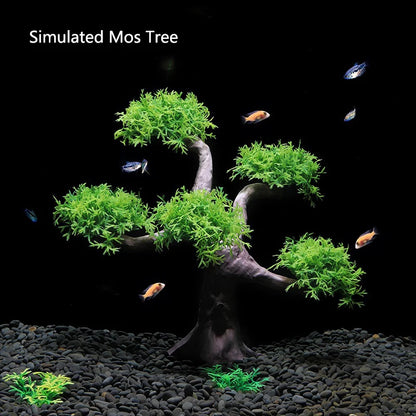 Artificial Underwater Grass Aquarium Fish Tank Simulation Decoration Aquarium Backgrounds Plants Water Grass Accessories Home