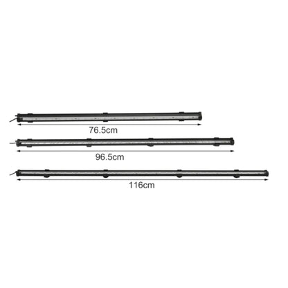 UXCELL 76.5-116CM Aquarium LED Light Full Spectrum Fish Tank 27-36 Light Beads Decor Colorful Lighting Lamp Plant Grow Tools