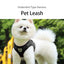 Pet Leash Undershirt Harnesses Mesh Breathable Adjustable Easy Control Reflective Undershirt Dog Harness Collar