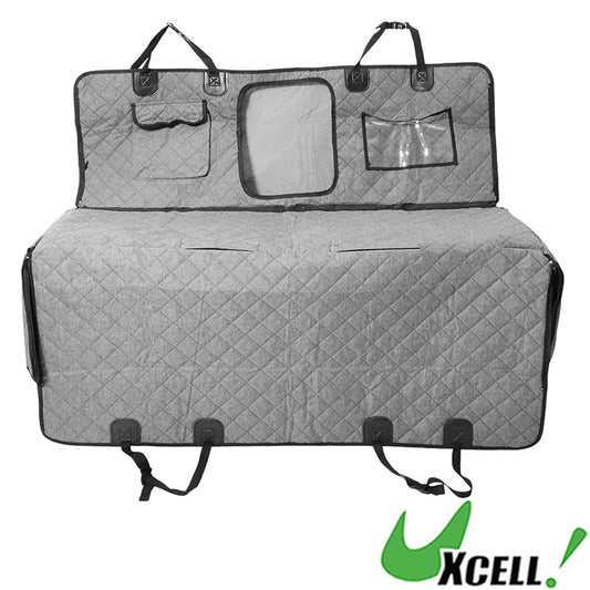 UXCELL Dog Car Seat Cover for Back Seat Cationic Fabric Dog Beds Mats Waterproof Hammock Nonslip Washable Pets Beds Mats
