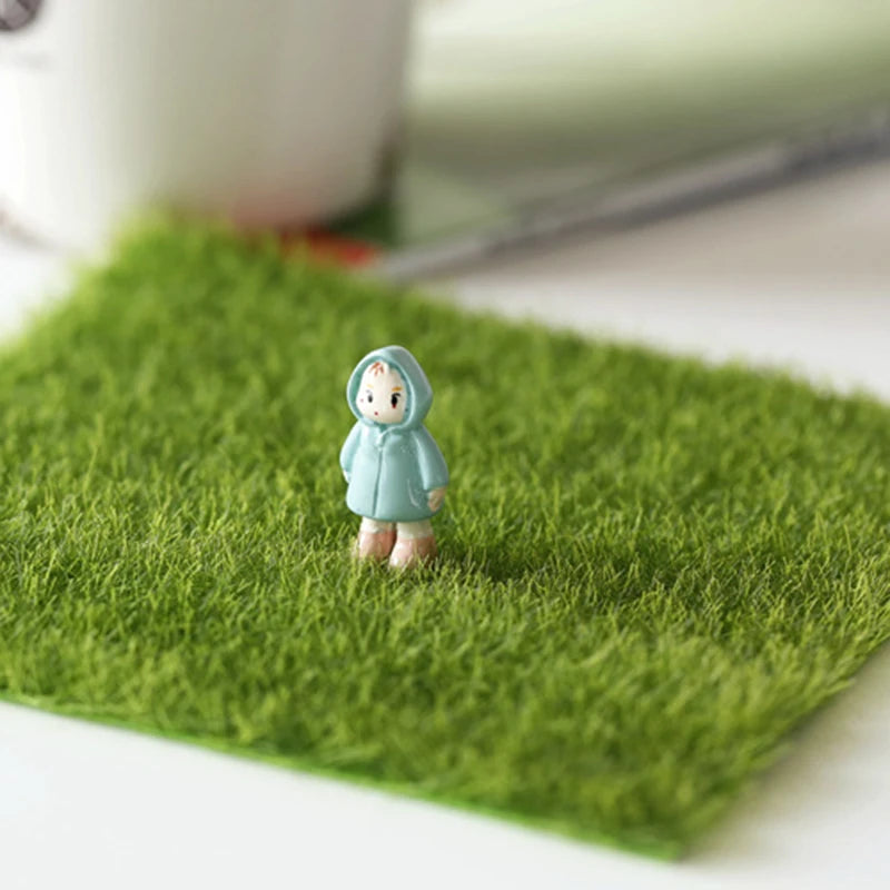 Simulation Aquarium Decoration Artificial MossTurf Plant Lawn Aquarium Accessories Decor Green Fake Water Plants Plastic Decor