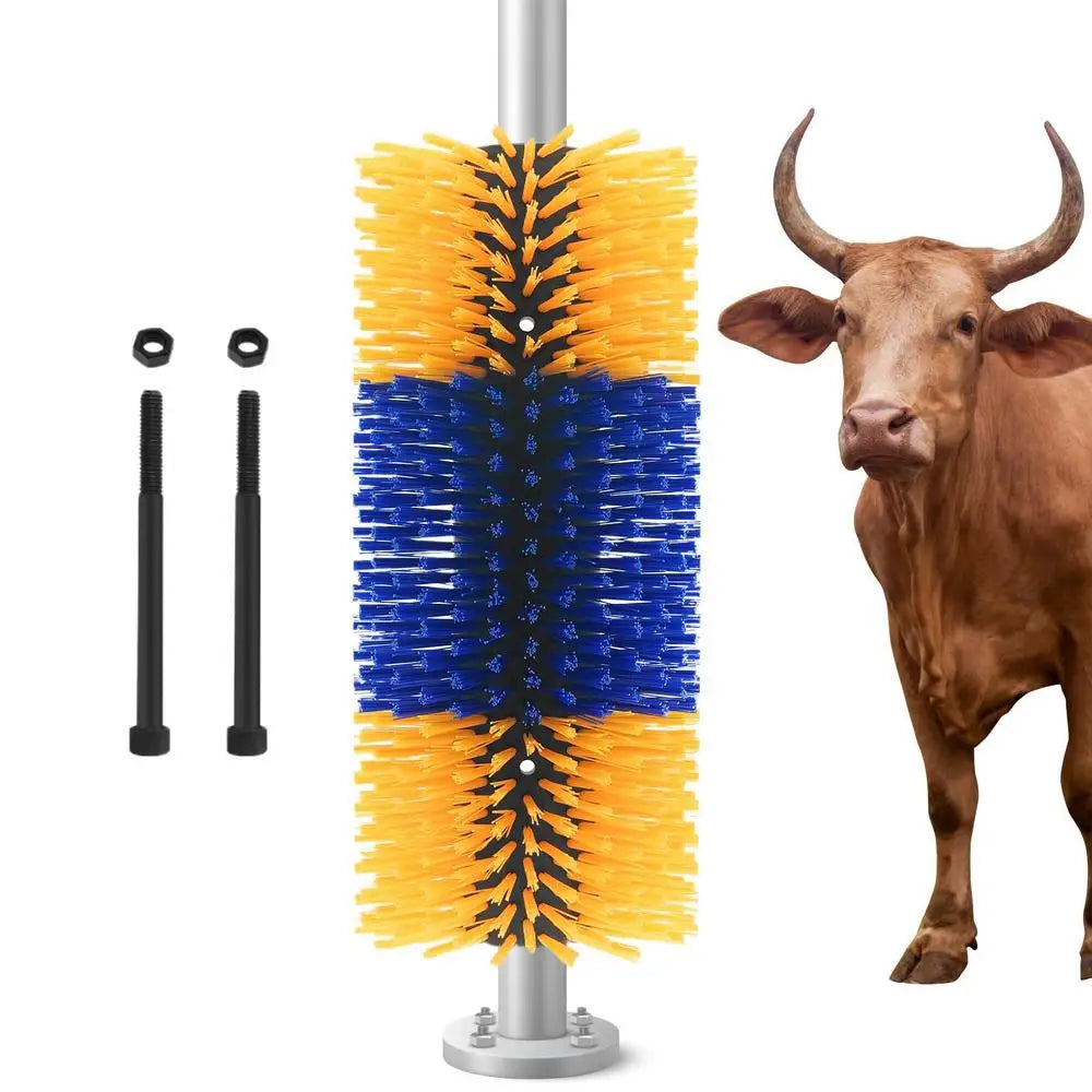 Livestock Scratch Brush Massage Grooming Brush Cow Brush Cattle Brush Horse Cow Scratcher Livestock Brush for Horse Cattle Sheep