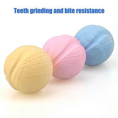Pet Tennis Ball Dog Ball Toy Puppy Chewing Interactive Biting Toy Durable Bite Resistant Puppy Training Toys Outdoor Playing toy