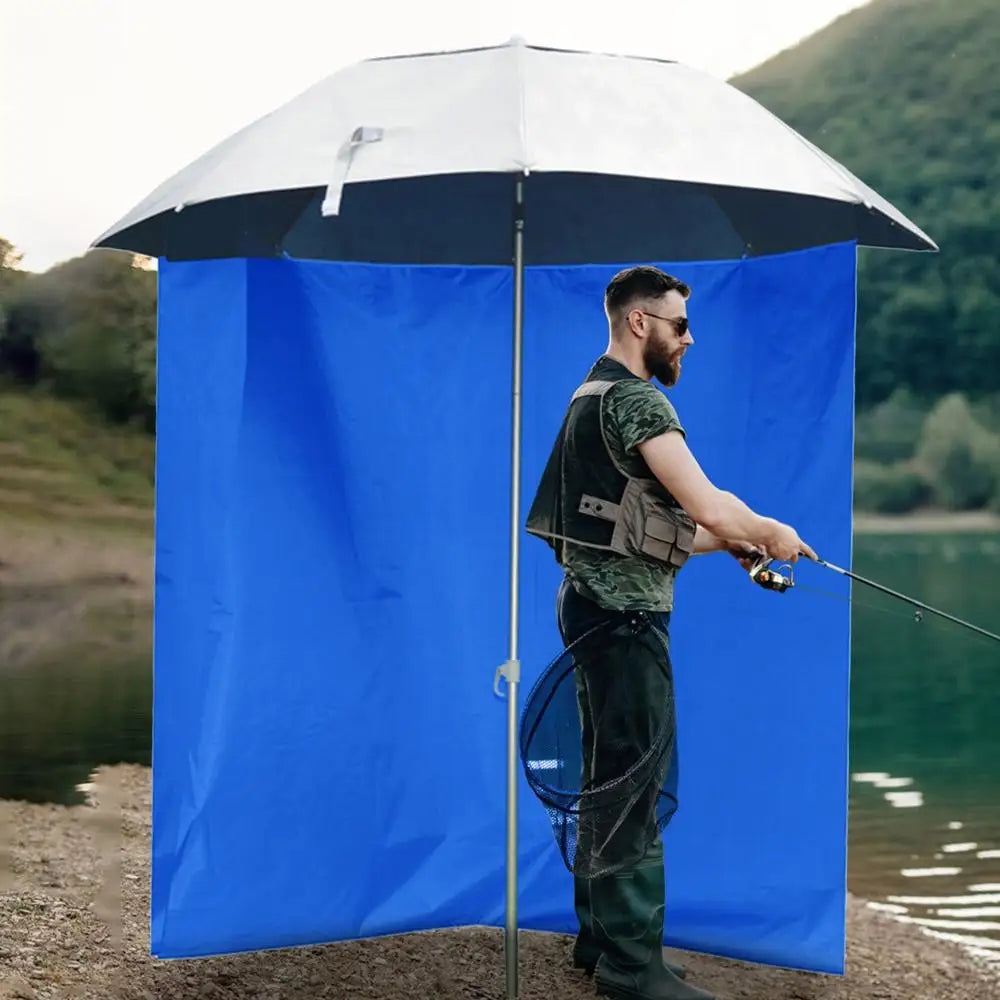 Fishing Umbrella Surround Cloth Outdoor Umbrella Surround Tent Half Circumference Design Waterproof Surround Cloth For Sun And