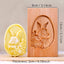 1PC Wood Cookie Mold, Animals Patterns, 3D Carved Embossed Biscuit Cutter Moulds, Fish, Bird, Bear, Sheep, Tiger, Horse, Squirre