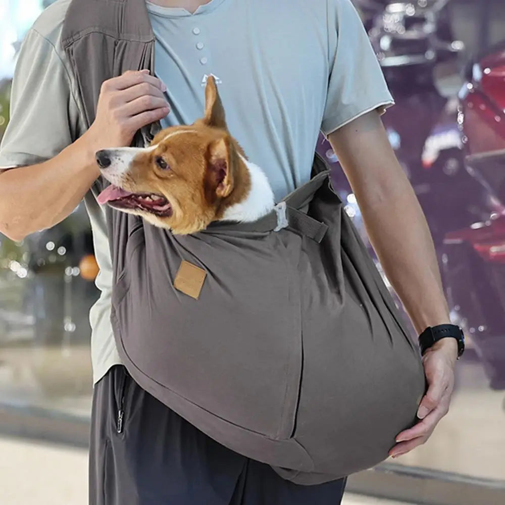 Cat Carrying Sling Travel Front Backpack Chest Puppy Sling Cozy Comfort Pet Carrier Pet Dog Sling Carrier Cat Restraint Bag