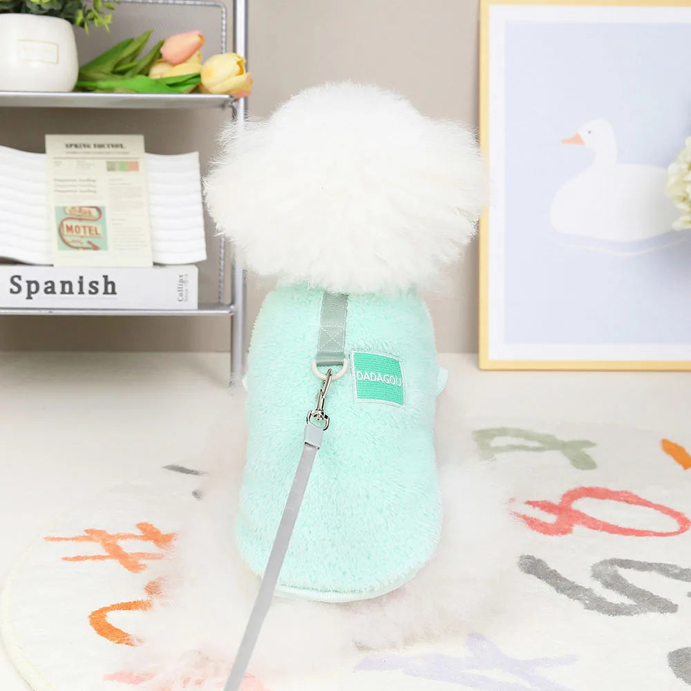 Pet Dog Sweater Fleece Winter Warm Soft Dog Clothes Comfort Puppy Clothing For Small Dogs Chihuahua Cat Hoodie Pet Accessories