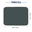 UXCELL 2 Pcs Universal Dog Car Seat Cover Cushion Waterproof Pet Travel SUV Truck Protection Dog Mats Car Safety Accessories