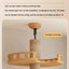 Cats Tree Floor Solid Wooden Cat Tree House Climbing Pets Furniture Adjustable Kitten Trees Tower Multilayer Cat Climbing Frame