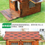 Outdoor Solid Wood Labrador Kennel Waterproof Small Medium Large Dog Cage Golden Retriever Teddy Kennel
