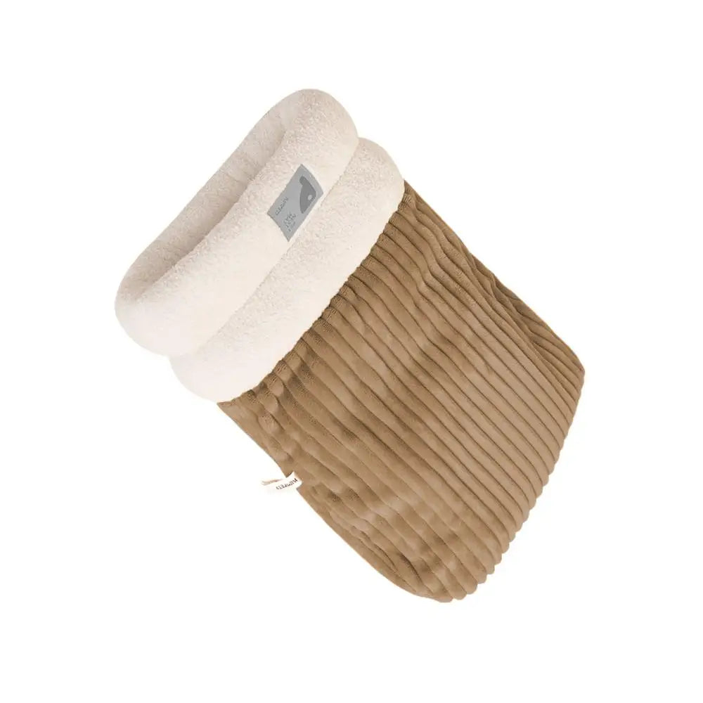 Cat Sleeping Bag Soft Cat Bed Warm Pet Pocket Type Quilt Bed Semi-Enclosed Warming Burrow Cat Bed Dog Bed For Camping
