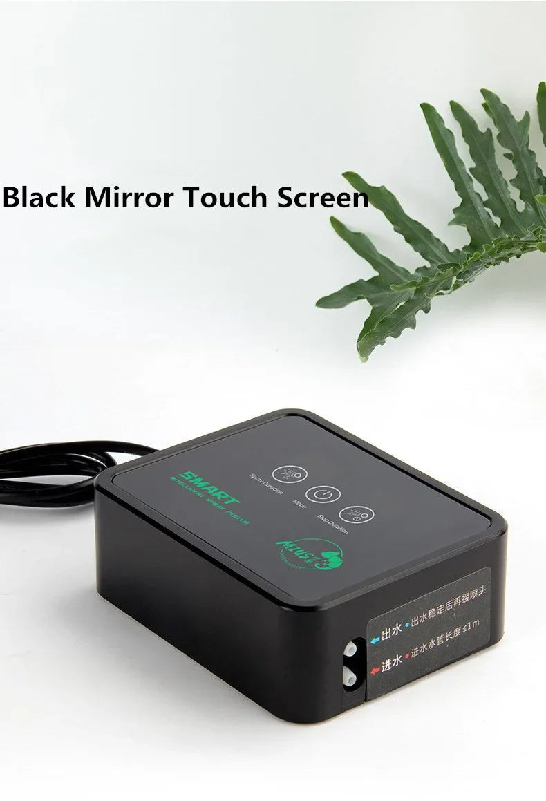 Intelligent Reptile Spray System Mist Rainforest Tank Spray System Kit Sprinkler Control Terrariums Humidifier Electronic Timer