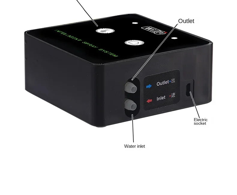 WiFi Control Intelligent Reptile Spray Humidifier Timer Automatic Mist Rainforest Timing Spray System Kit Irrigation Sprinkler