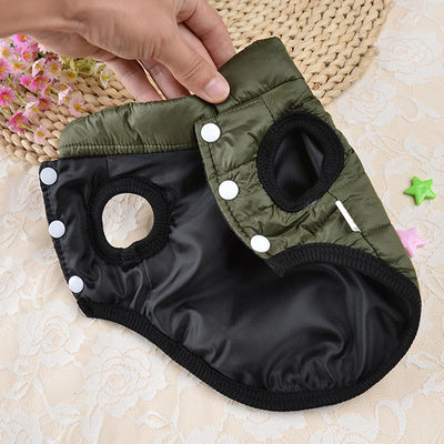 Dog Jackets Winter French Bulldog Small Dog Coat Clothes For York Coat For Little Dog Hoodie For Chihuahua Pet Products Leash