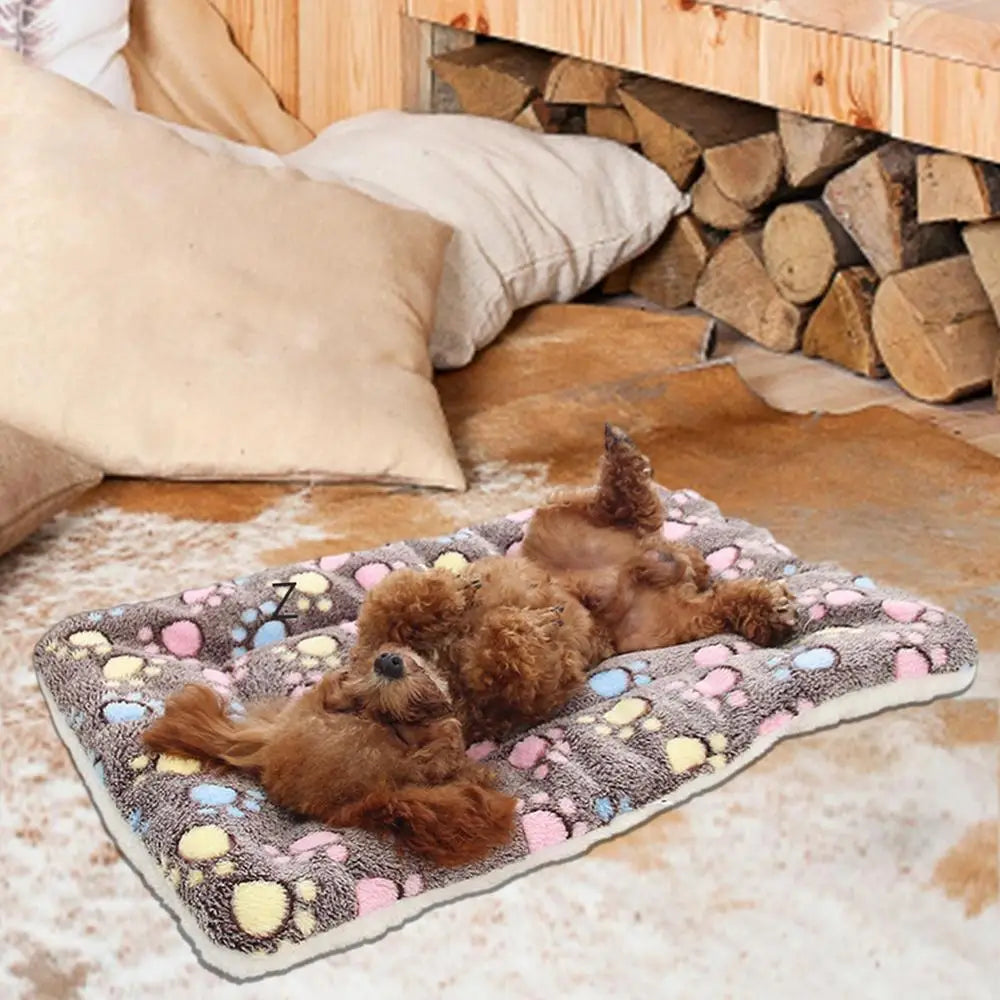 Cat Blanket Pet Calming Blanket Cozy Cat Blanket Pet Sleeping Mat Washable and Soft Cat Calming Blanket Pet Supplies