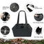 Dog Carrier Heater USB Adjustable Heating Dog Shoulder Carrier Bag Heated Cat Carrier For Cats And Small Dogs With Side Bag Pet
