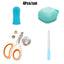 Pet cleaning supplies accessories cat and dog shower brushes pet nail clippers files cat and dog finger toothbrushes