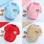 2024 New Warm Fleece Pet Clothes Cute Print Coat Small Medium Dog Cat Shirt Jacket Teddy French Bulldog Chihuahua Winter Outfit