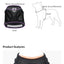 Pet Leash Undershirt Harnesses Mesh Breathable Adjustable Easy Control Reflective Undershirt Dog Harness Collar